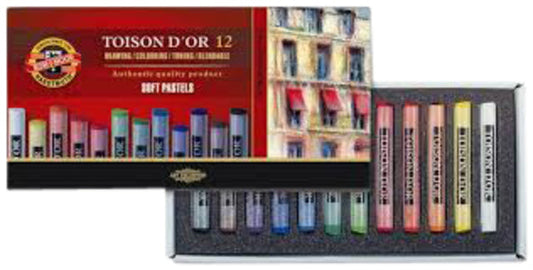 Pastelkrijt Koh I Noor Toison 8512 rond 12st ass