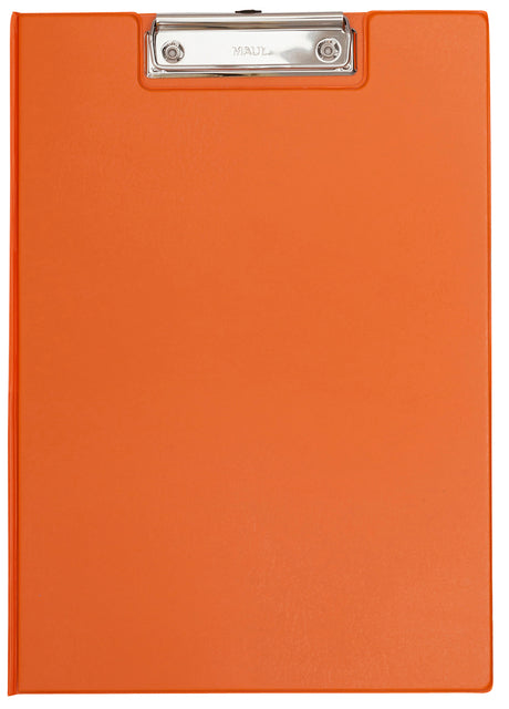 Klembordmap MAUL A4 staand penlus PVC neon oranje