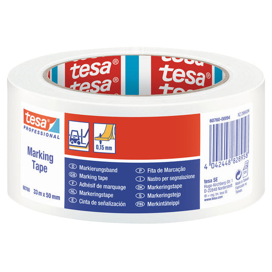 Markeringstape tesa Prof 60760 PV1 50mmx33m wt
