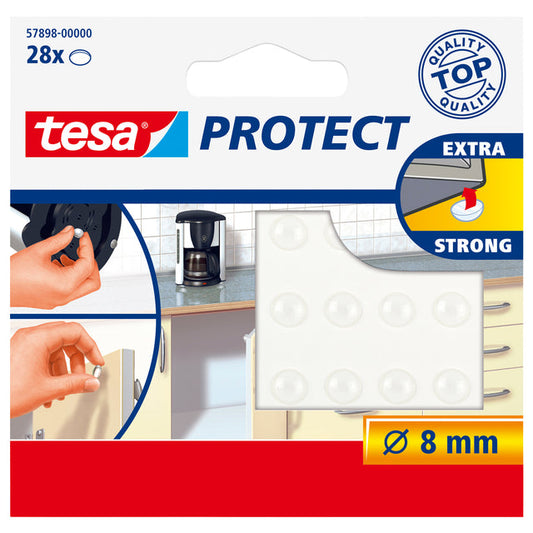 Anti-slip en geluiddempers tesa rnd D 8mm tr 28st