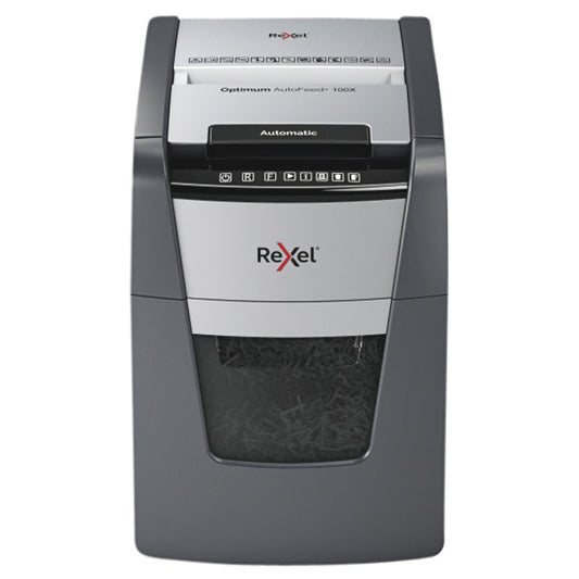 Papiervernietiger Rexel Optimum Auto 100X 4x28mm