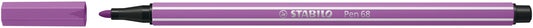 Viltstift STABILO Pen 68/60 M vergrijsd violet