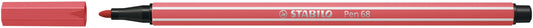 Viltstift STABILO Pen 68/47 M roestig rood