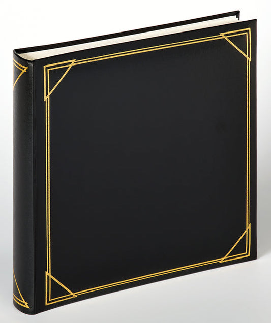 Fotoalbum walther design standaard 30x30cm zwart