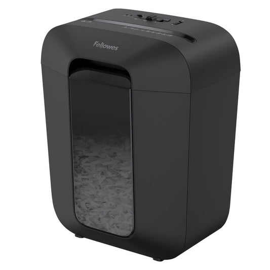 Papiervernietiger Fellowes LX45 4x37mm zwart