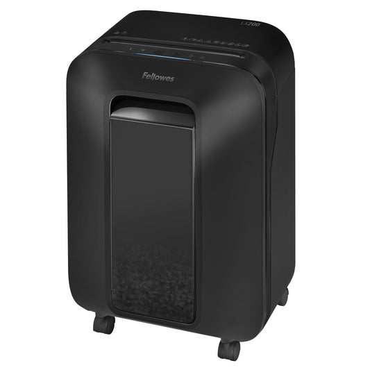 Papiervernietiger Fellowes LX200 4x12mm zwart