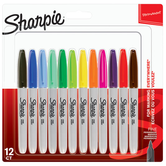 Viltstift Sharpie F assorti