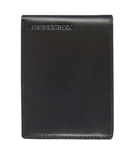 Portemonee Mav All Black kleingeldvak RFID zwart