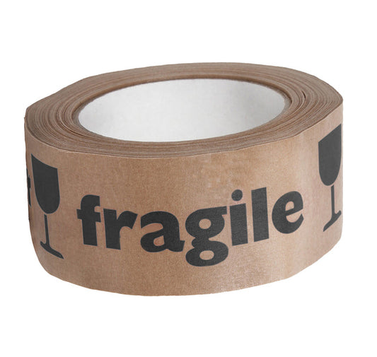 Waarschuwingstape IEZZY 50mmx50m gerecycled papier