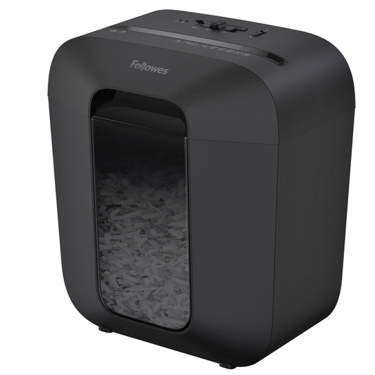 Papiervernietiger Fellowes LX25 4x37mm zwart