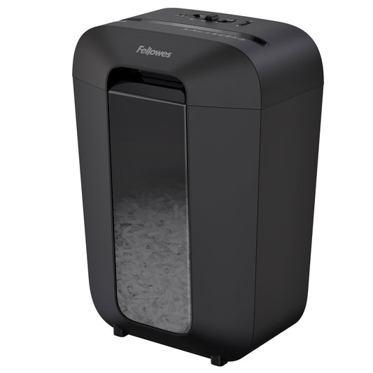 Papiervernietiger Fellowes LX70 4x40mm zwart