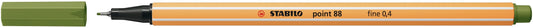 Fineliner STABILO point 88/35 F mosgroen