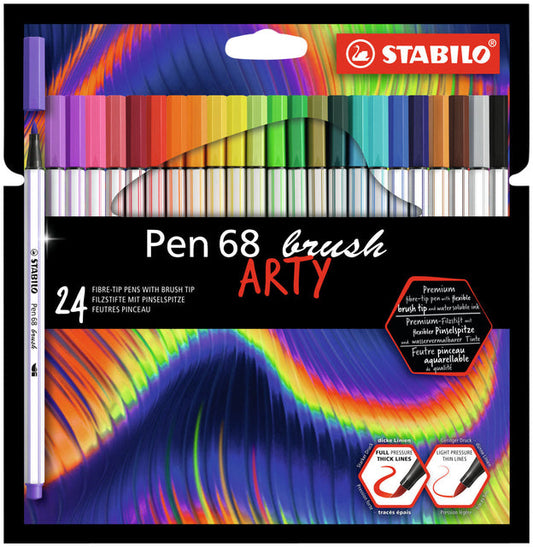 Brushstift STABILO Pen 68/30  Arty 30st set ass