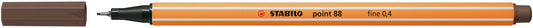 Fineliner STABILO point 88/65 F amber