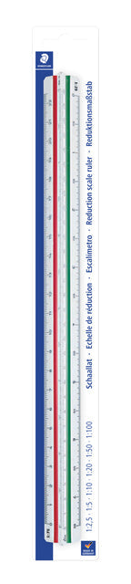 Schaalliniaal Staedtler 300mm verd din constructie
