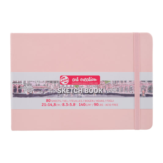 Schetsboek Talens Art Creation 210x150mm roze