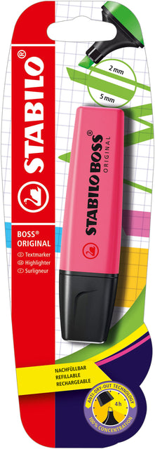 Markeerstift STABILO BOSS 70/56 blister roze