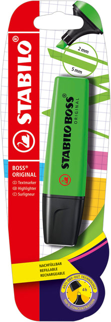 Markeerstift STABILO BOSS 70/33 blister groen