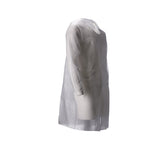 Bezoekersjas CMT L non-woven drukknopen 104cm wt - afbeelding 5