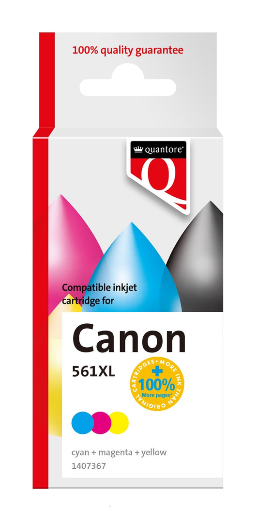 Inktcartridge Quantore Canon Cl561XL kleur