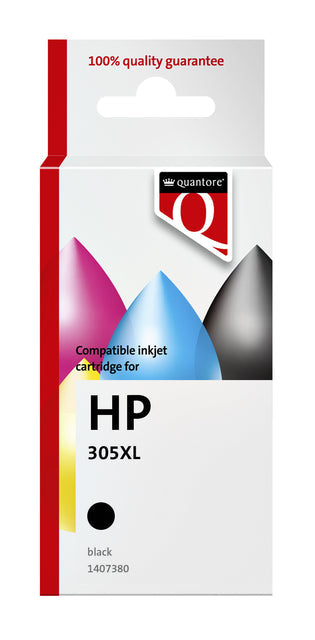 Inktcartridge Quantore Hp 305XL zwart