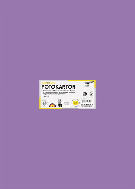 Fotokarton Folia 2z 50x70cm 300gr nr28 paars