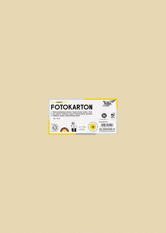 Fotokarton Folia 2z 50x70cm 300gr nr10 chamois