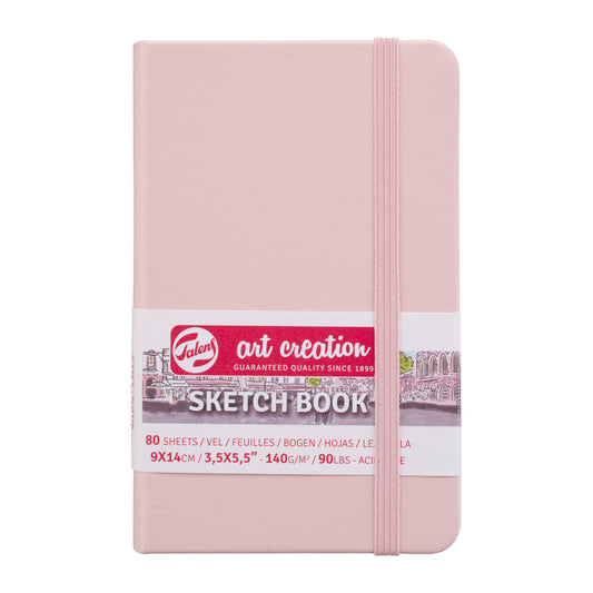 Schetsboek Talens Art Creation 90x140mm roze