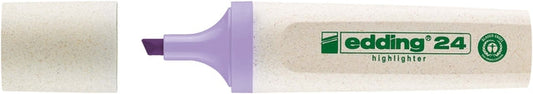 Markeerstift edding 24 Eco 2-5mm pastel violet