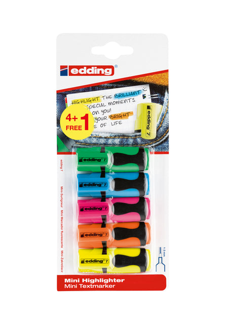 Markeerstift edding 7 mini 1-3mm assorti