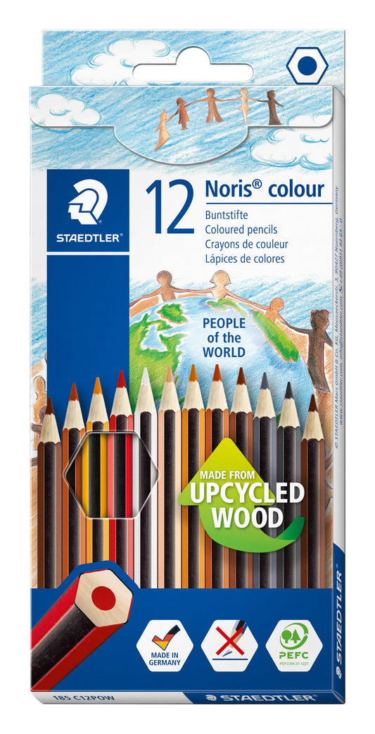 Kleurpotloden Staedtler Noris colour people 12 st