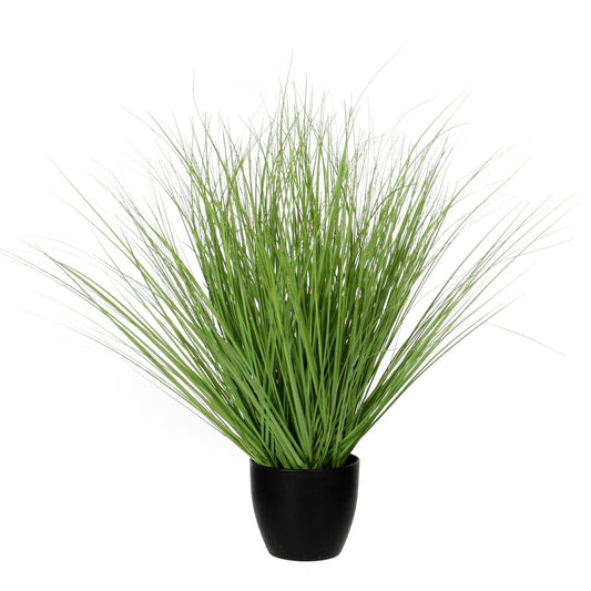 Kunstplant Mica Gras in plastic pot