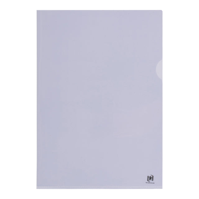 L-map Oxford A4 PVC 140µ glashelder 100 stuks