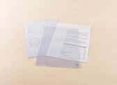 L-map Oxford A4 PVC 140µ glashelder 100 stuks - afbeelding 3