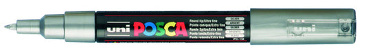Paintmarker Uni POSCA PC1MC EF zilver