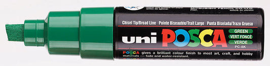 Paintmarker Uni POSCA PC8K B schuin donkergroen