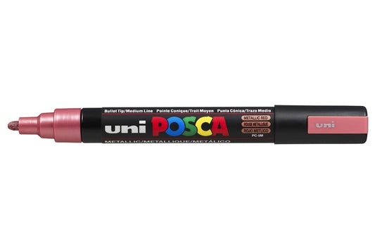 Paintmarker Uni POSCA PC5M M metallic rood