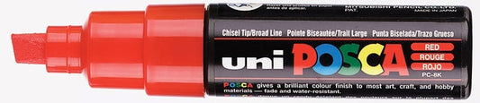 Paintmarker Uni POSCA PC8K B schuin rood