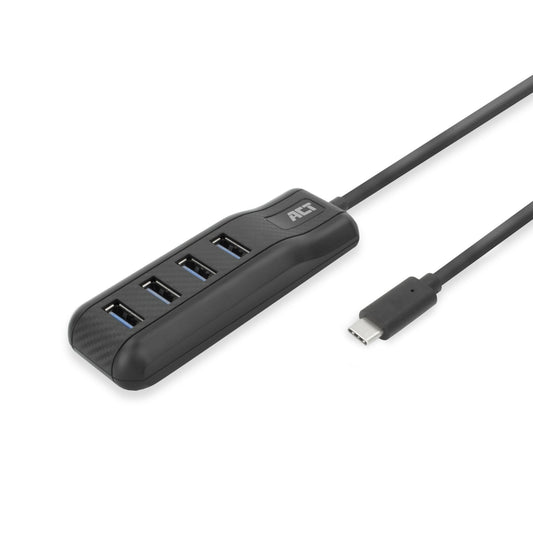 USB-C hub 3.0 4 poorts USB-A