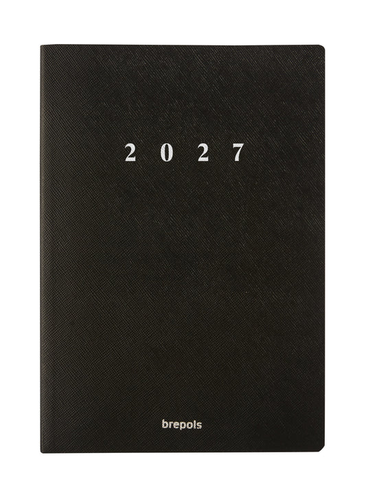 Agenda 2026  Brepols Essential 7d/2p Urban zwart