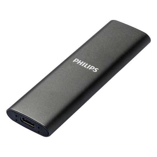 Philips External SSD 500 GB Ultra Speed Space Grey