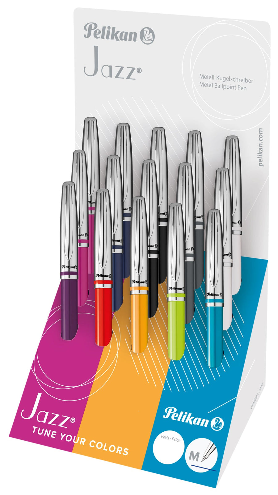 Balpen Pelikan Jazz Classic K35CD M assorti