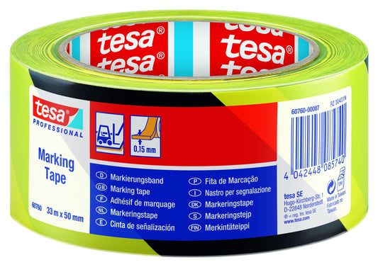 Markeringstape tesa Prof 60760 PV1 50mmx33m gl zw
