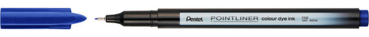 Fineliner Pentel Pointliner S40-C fijn blauw