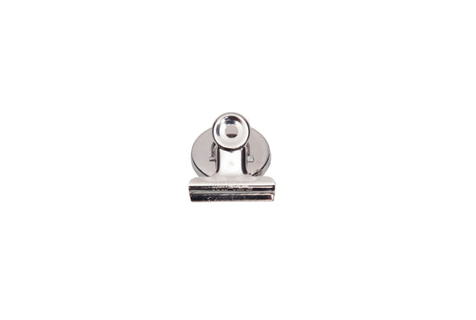 Papierklem MAUL Bulldog magneet 30mm zilver 2st