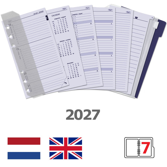 Agendavulling 2026 Kalpa Personal jaards 7d/2p