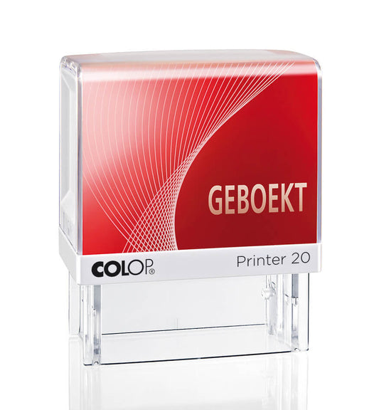 Tekststempel Colop Printer 20L geboekt