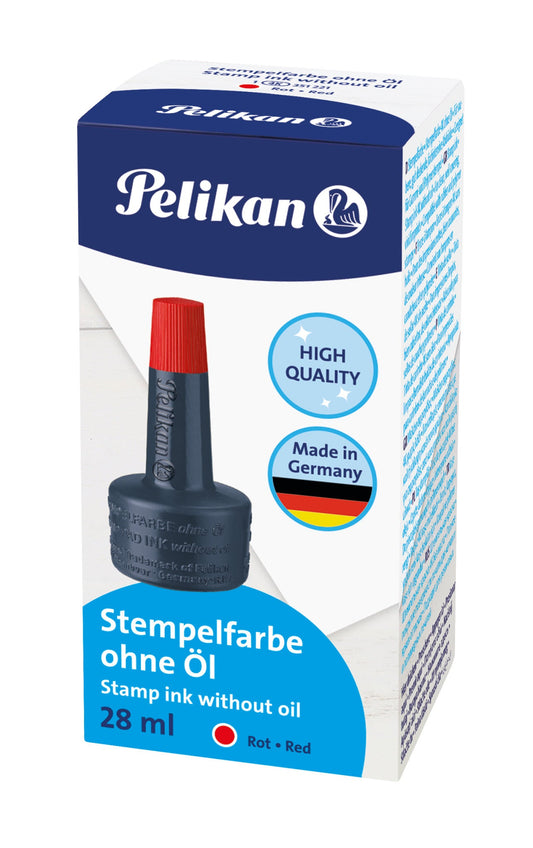 Stempelinkt Pelikan 4k rood