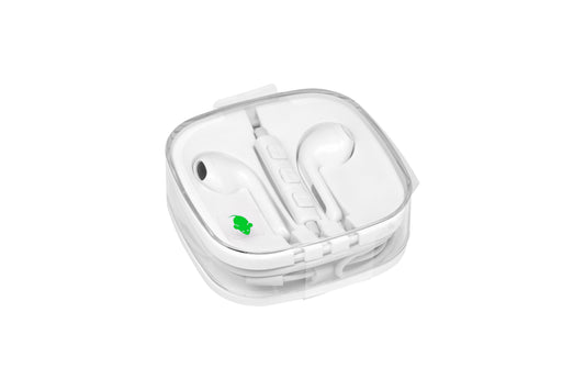 Oortelefoon Green Mouse met 3.5mm jack aansluiting