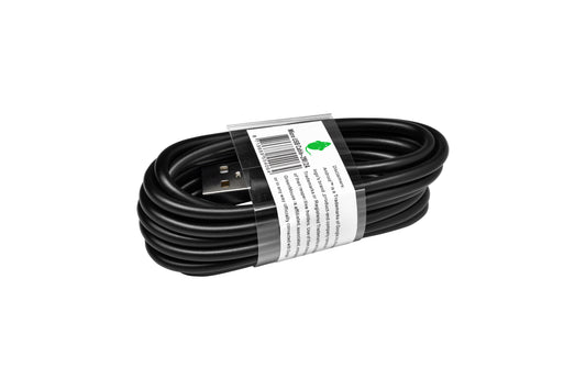 Kabel Green Mouse USB micro A 2.0 2 meter zwart
